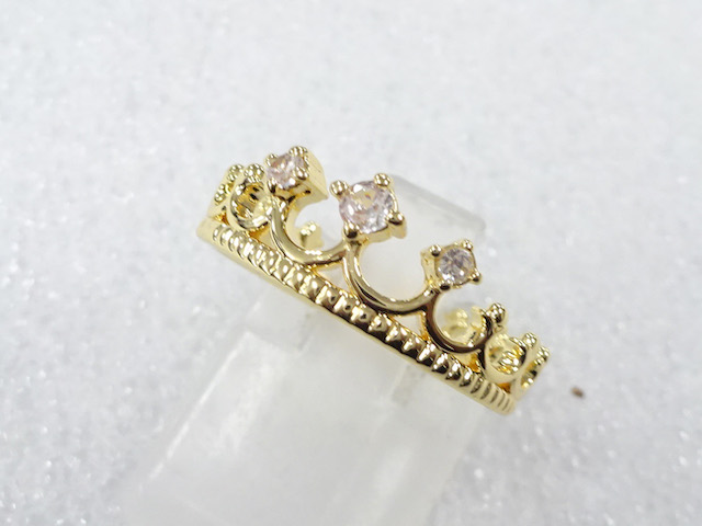 CRYSTAL FASHION RING / JP SIZE 12